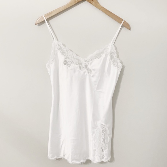 Victoria's Secret Other - VICTORIA’S SECRET Lingerie White With Lace Trim